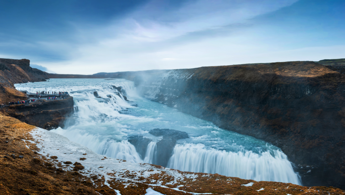 Surreal Experience – Gullfoss; Golden-falls, one of the top 10 waterfalls in the world - Top things to do in Iceland - low cost vibes blog
