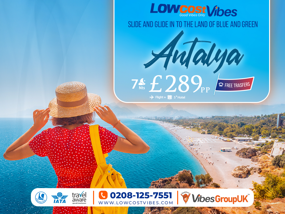 Cheap Holidays to Antalya - Low Cost Vibes, Good Vibes Only