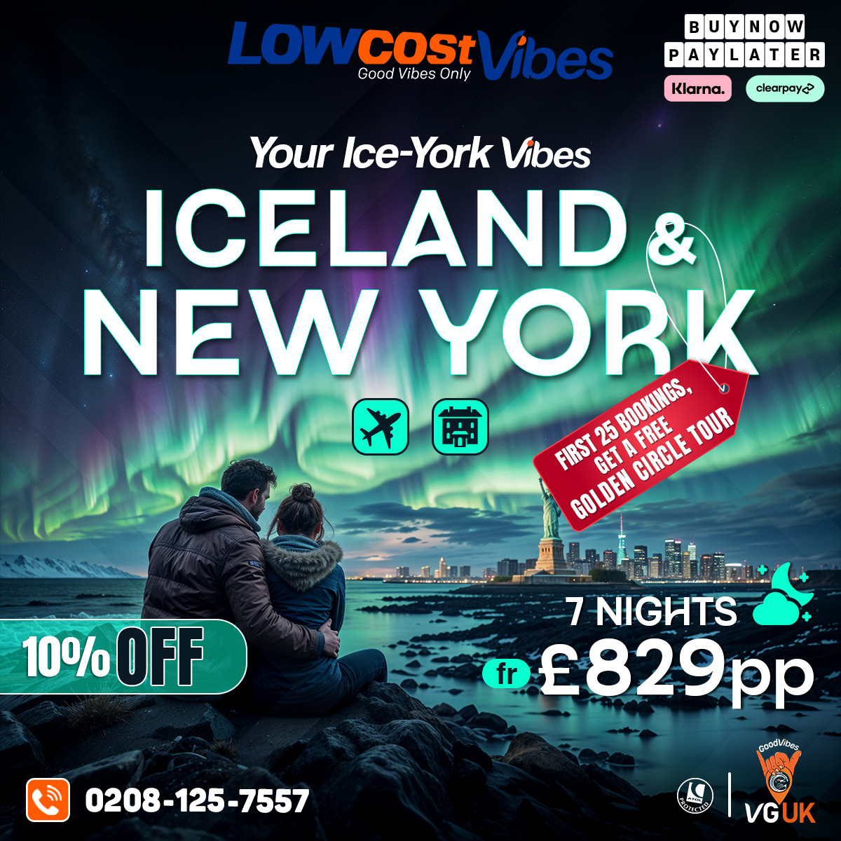 Iceland and New York Holiday Packages - Low Cost Vibes