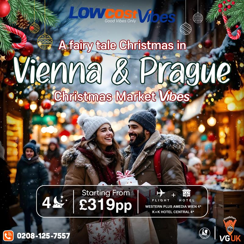 Vienna and Prague Christmas Market Breaks - Low Cost Vibes