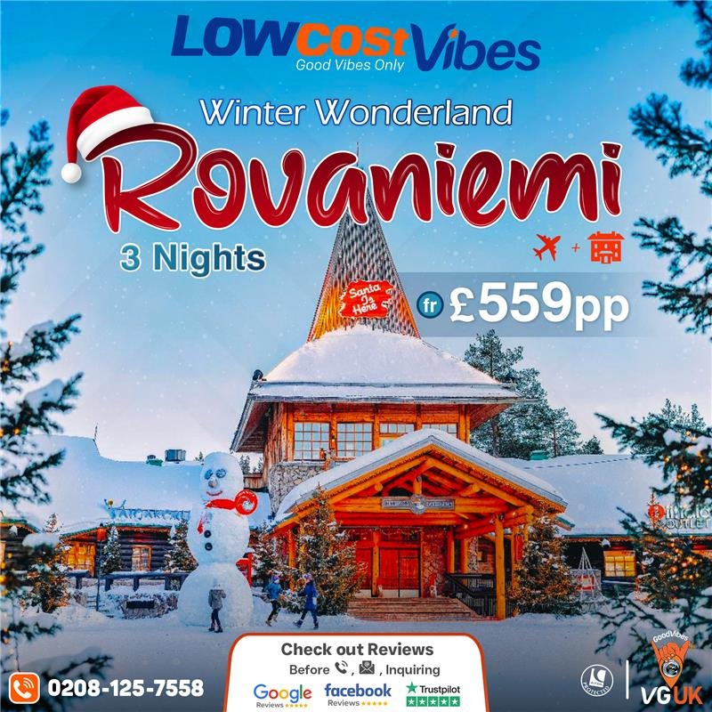 Rovaniemi Ski Holiday Packages - Low Cost Vibes